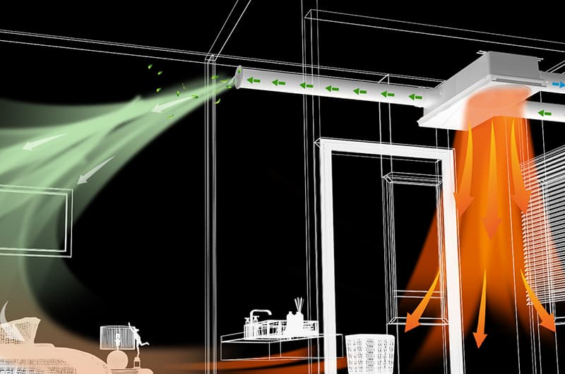 冬季安裝新風(fēng)系統(tǒng)，改善室內(nèi)空氣質(zhì)量